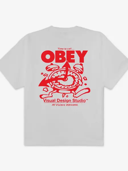 Obey Men Time To call T-Shirt