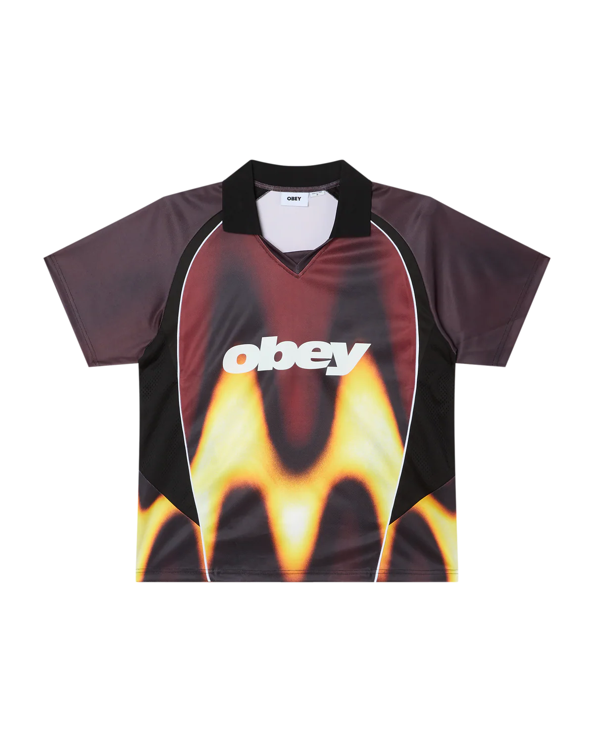 Obey Men Blurred Soccer Jersey T-Shirt
