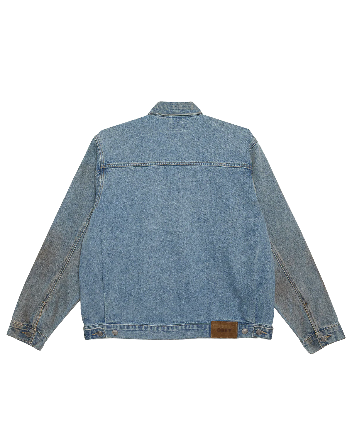 Obey Men Base Vintrage Trucker Jacket