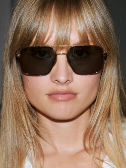 Rotate Metal Aviator Frame Sunglasses