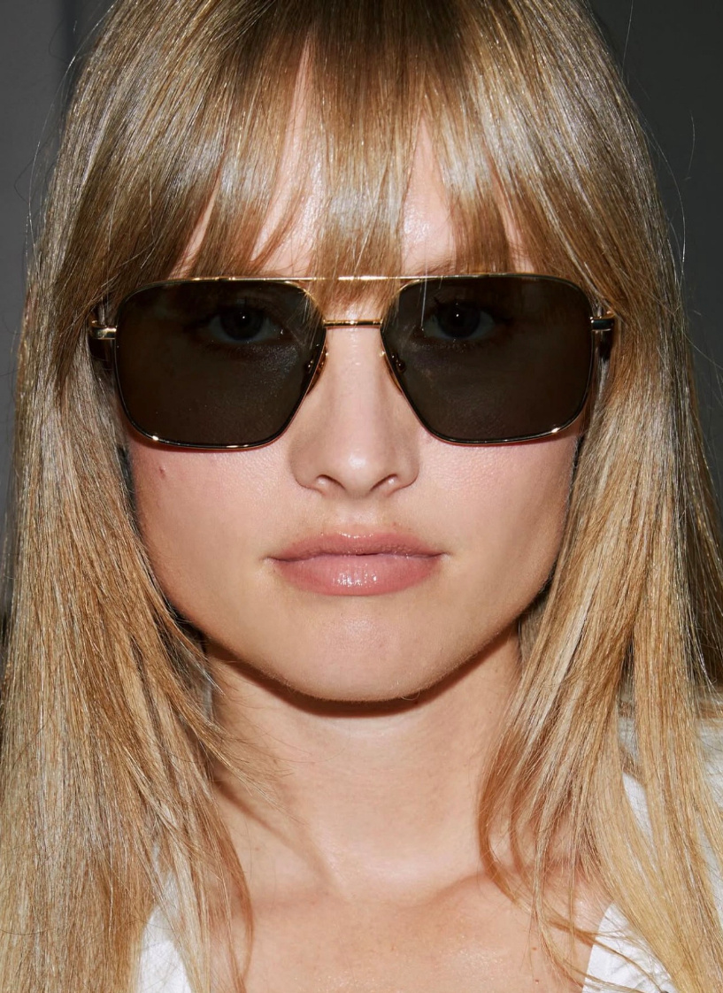 Rotate Metal Aviator Frame Sunglasses