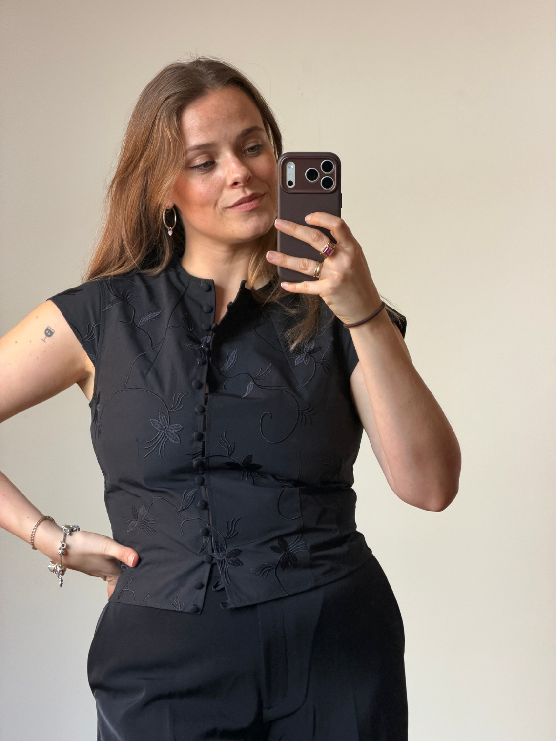 Laagam Melani Asymmetric Blouse