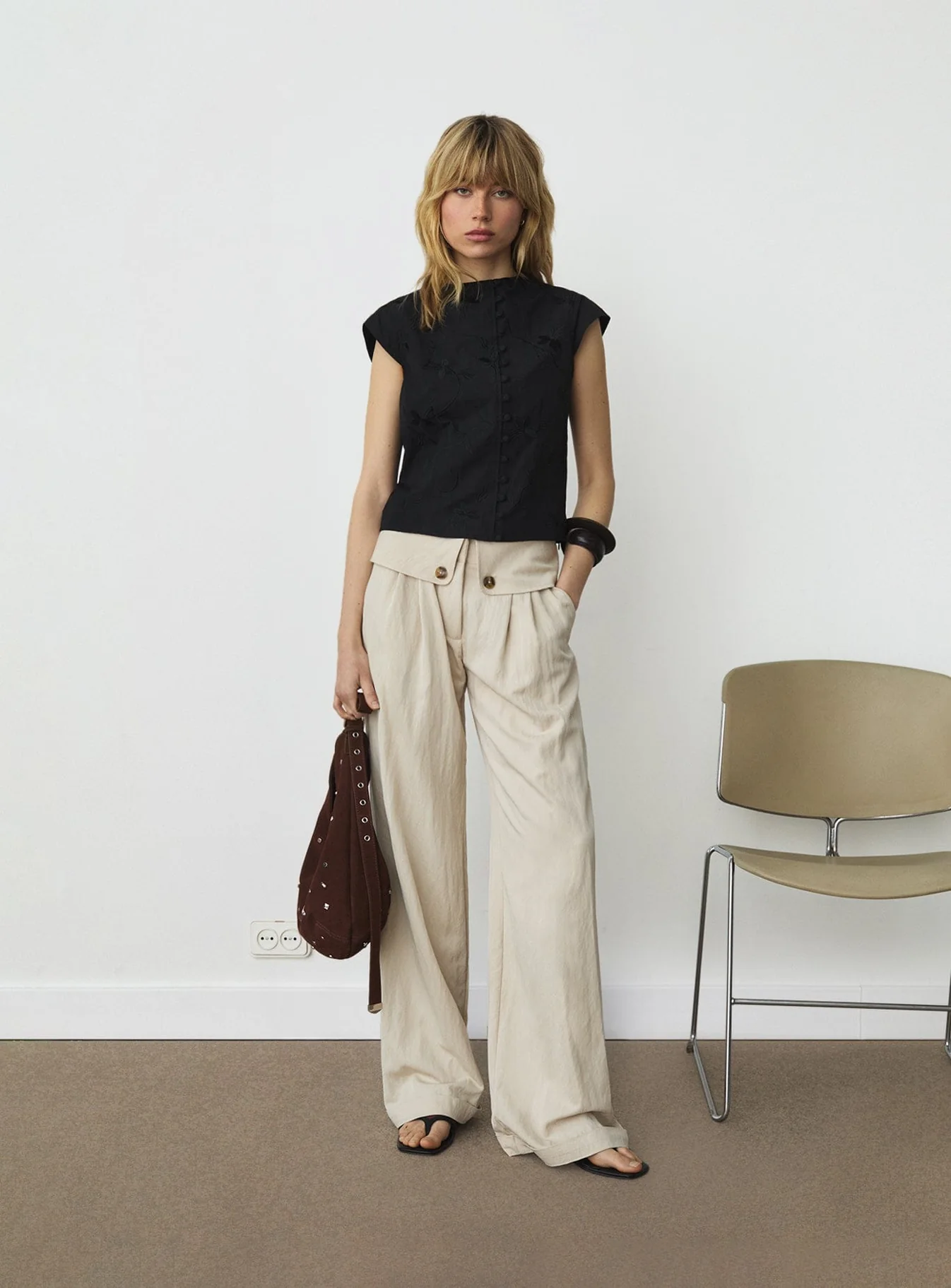 Laagam Melani Asymmetric Blouse
