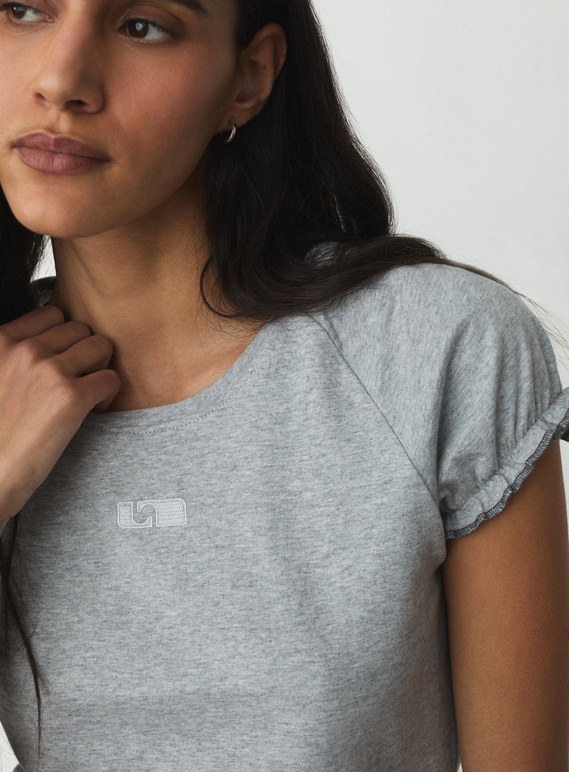 Laagam Zaira Embroidered Logo T-Shirt