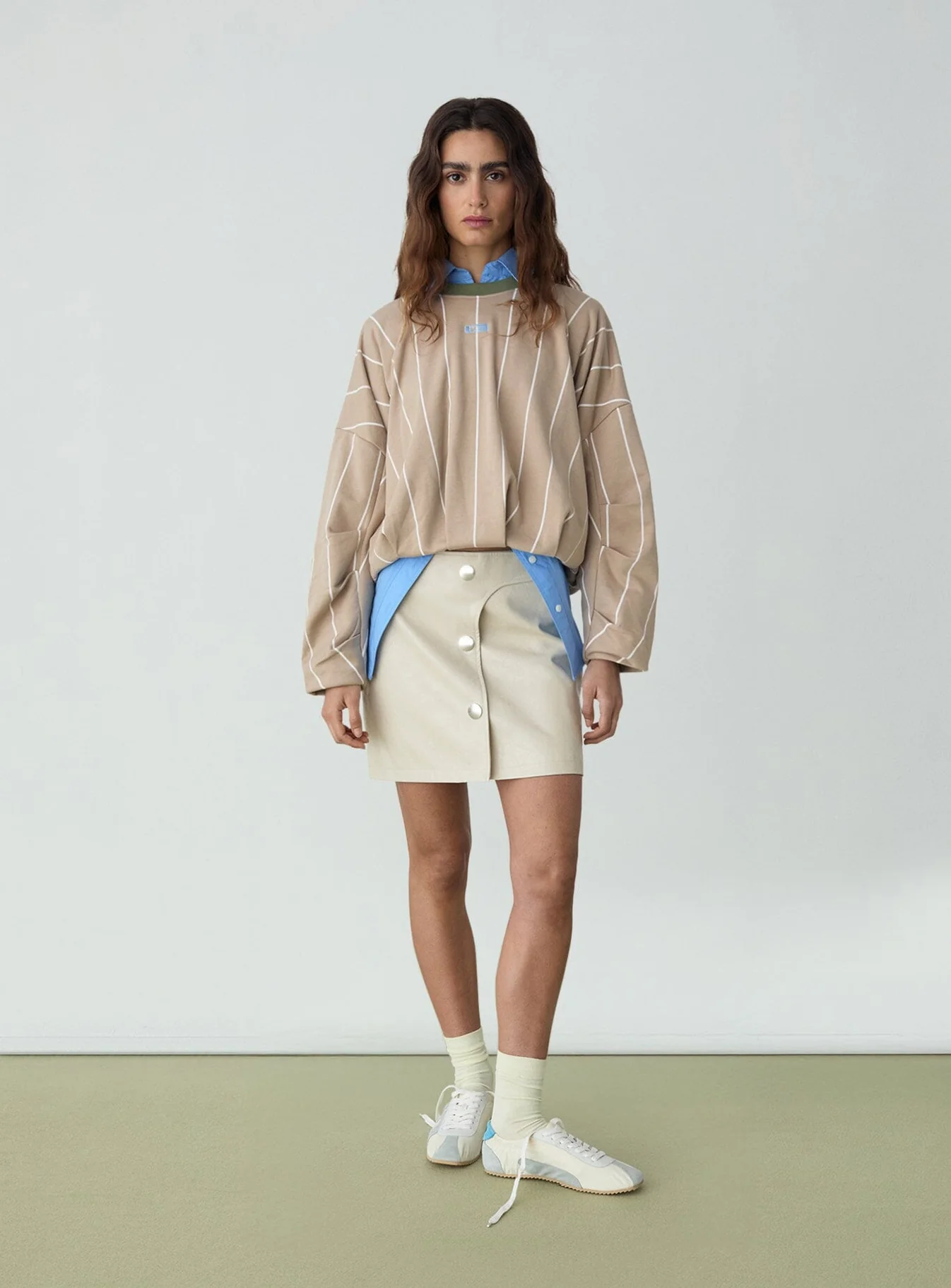 Laagam Kelly Striped Sweatshirt