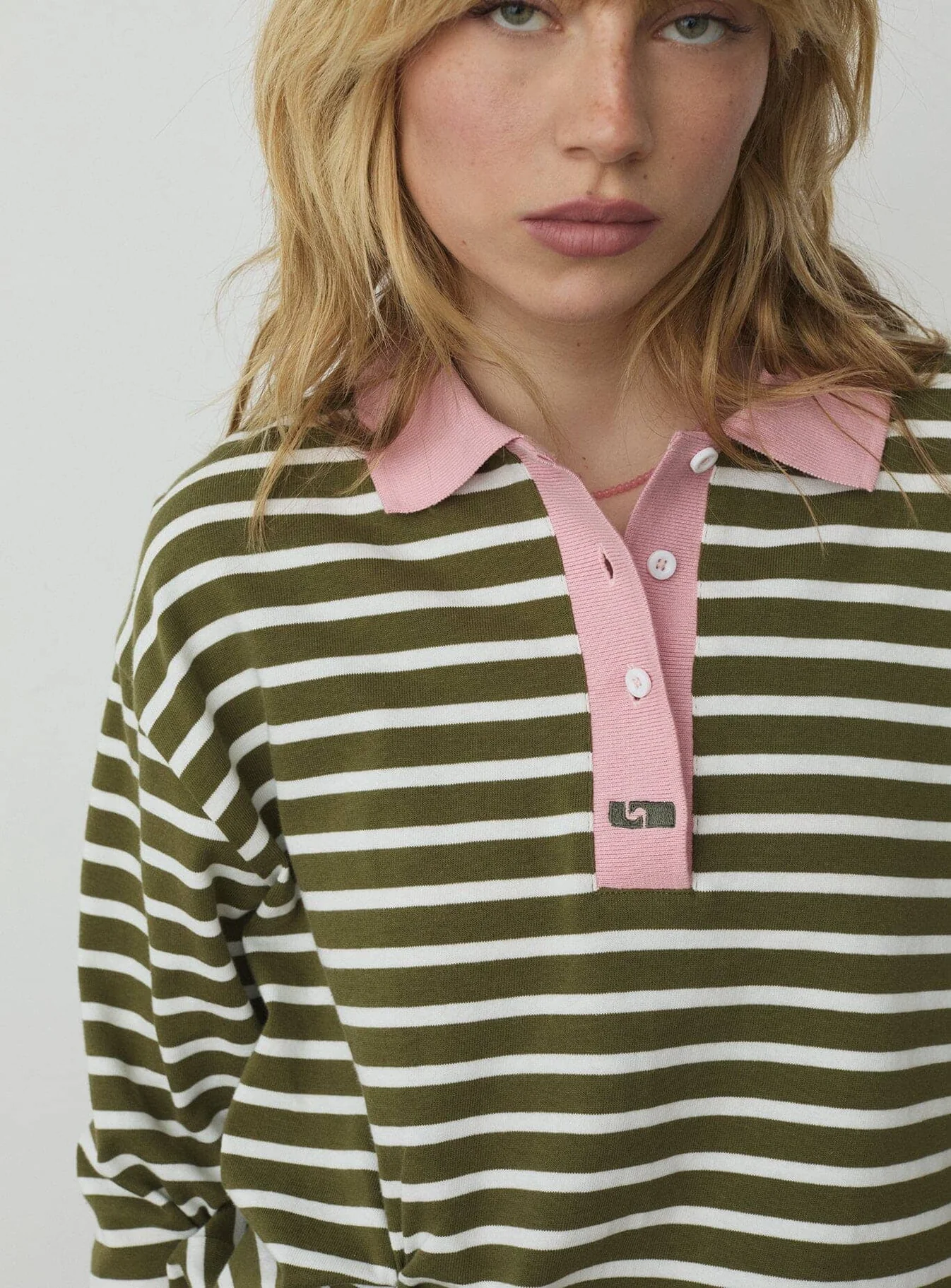 Laagam Duse Striped Longsleeve Polo