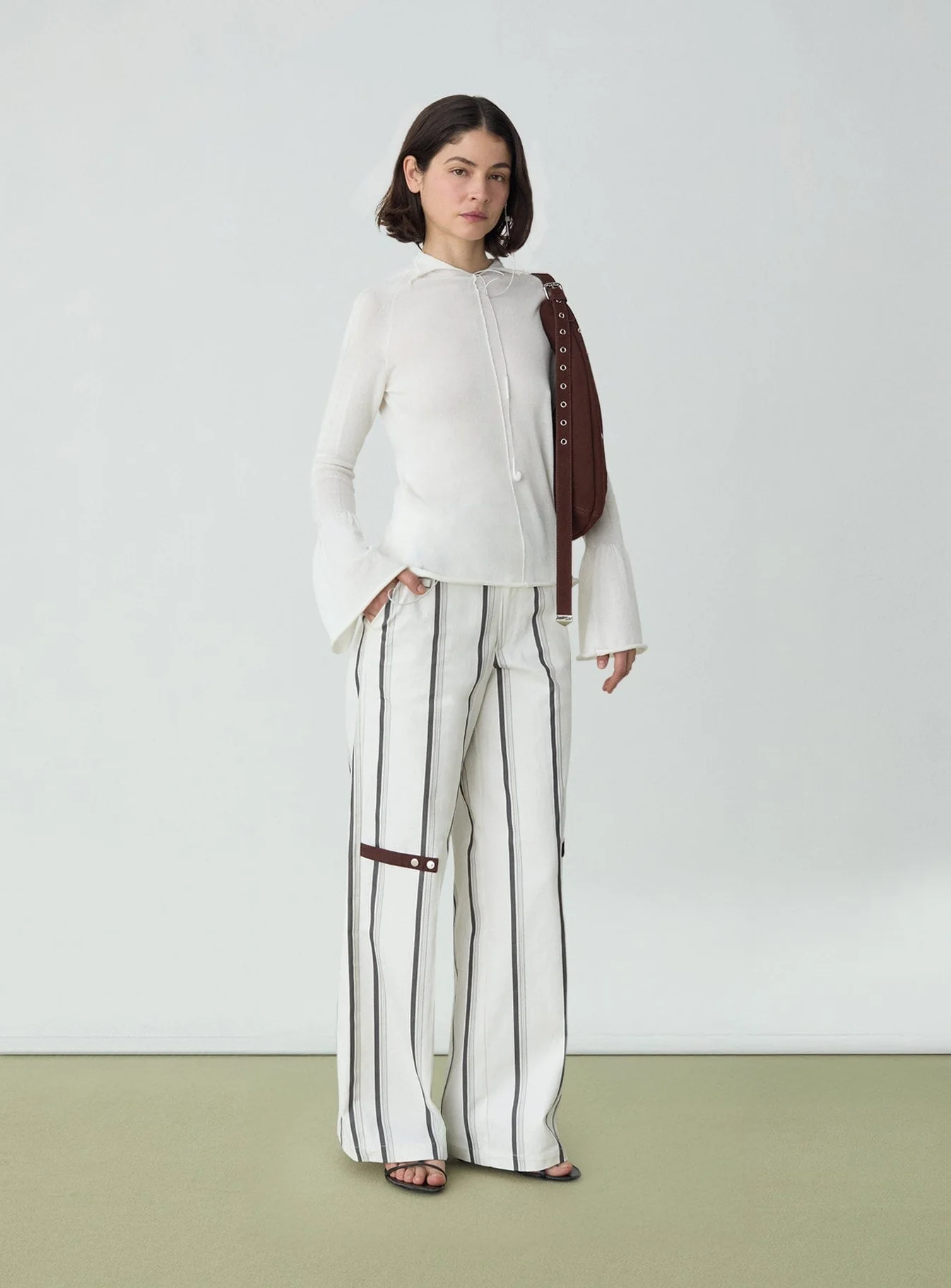 Laagam Velia Striped Trousers