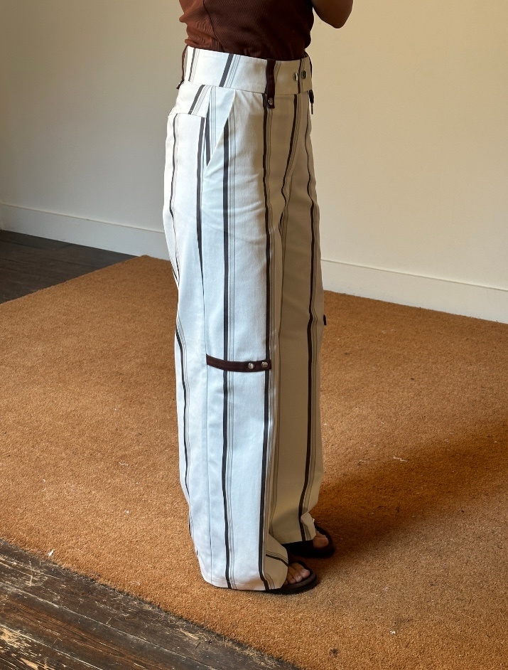 Laagam Velia Striped Trousers