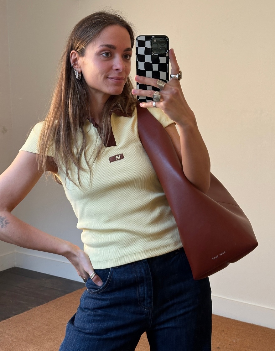 Laagam Erya Butter Polo T-Shirt