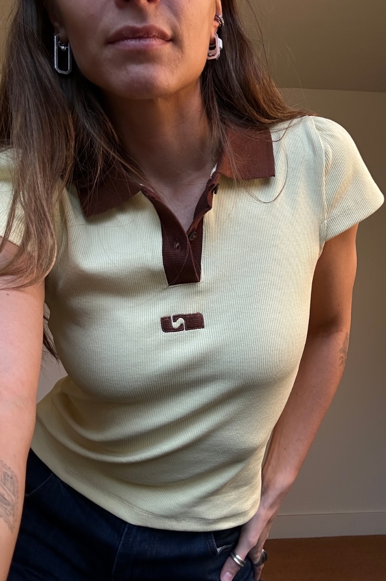 Laagam Erya Butter Polo T-Shirt