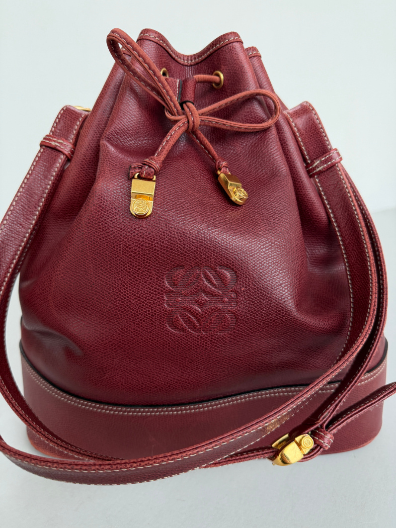 RR ARCHIVE Loewe Anagram Bucket Bag
