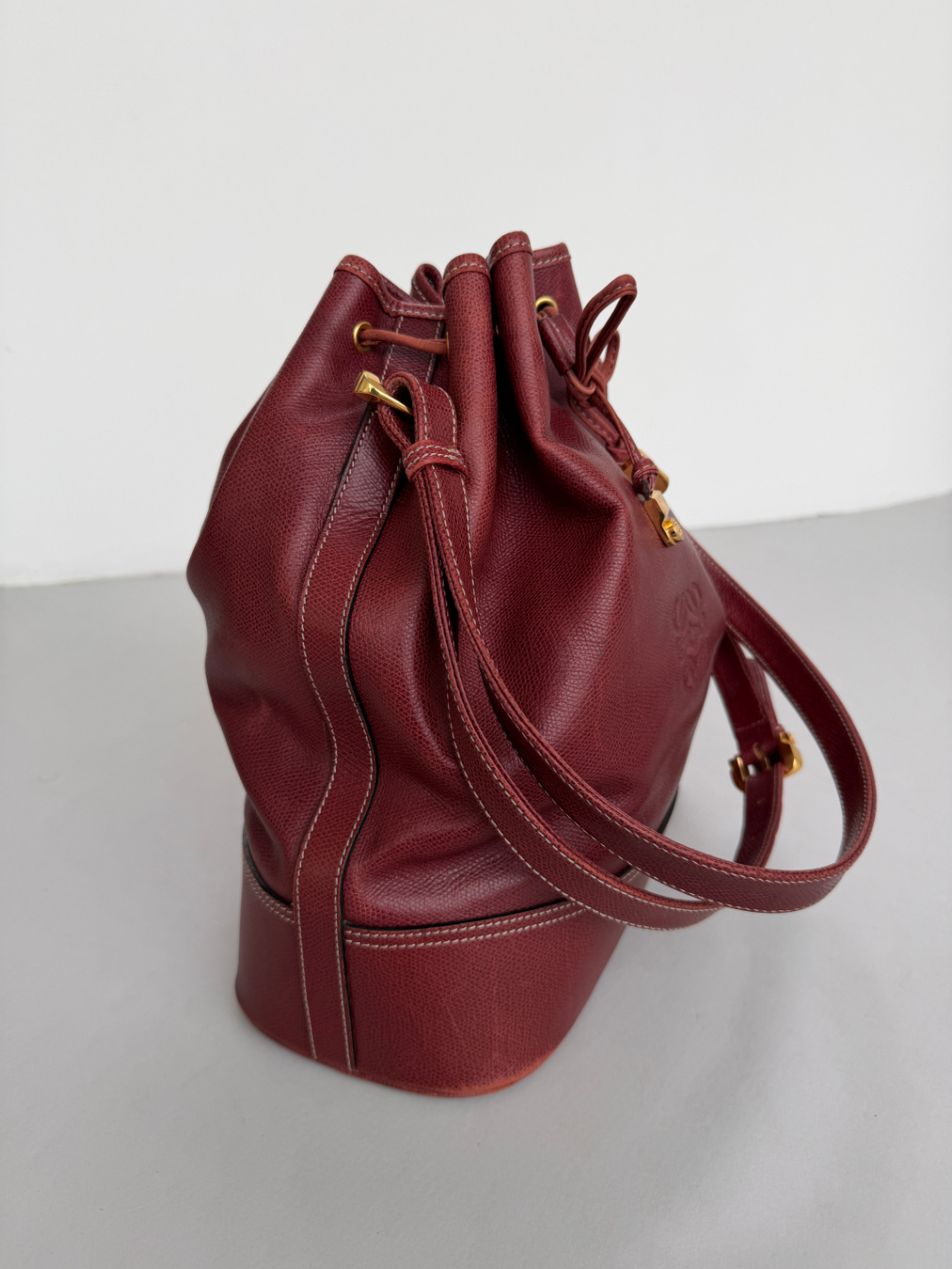 RR ARCHIVE Loewe Anagram Bucket Bag
