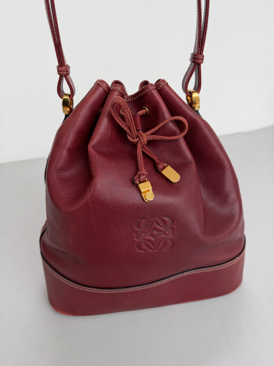 RR ARCHIVE Loewe Anagram Bucket Bag