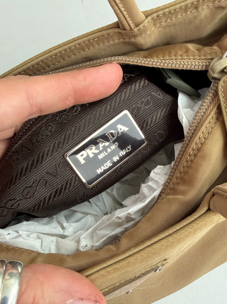 RR ARCHIVE Prada Tessuto Mini Handbag