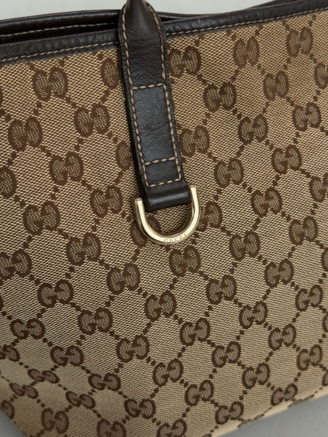 RR ARCHIVE Gucci GG Canvas Tote Bag
