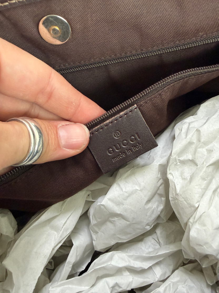 RR ARCHIVE Gucci GG Canvas Tote Bag