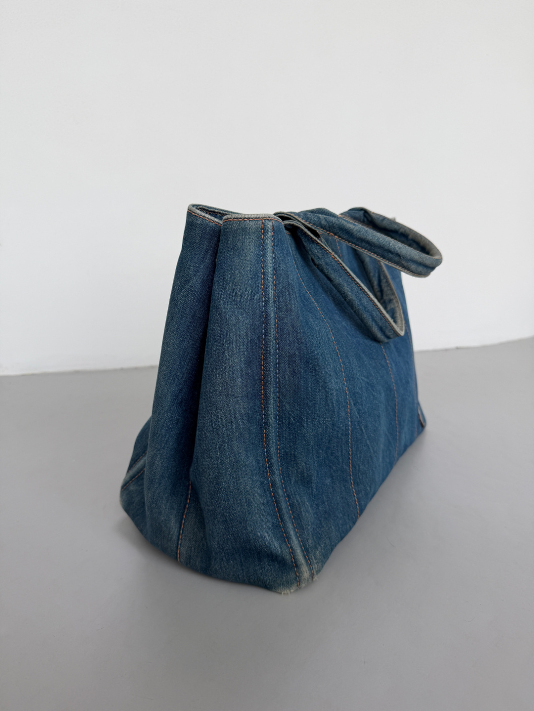 RR ARCHIVE Prada Canape Jeans Tote Bag