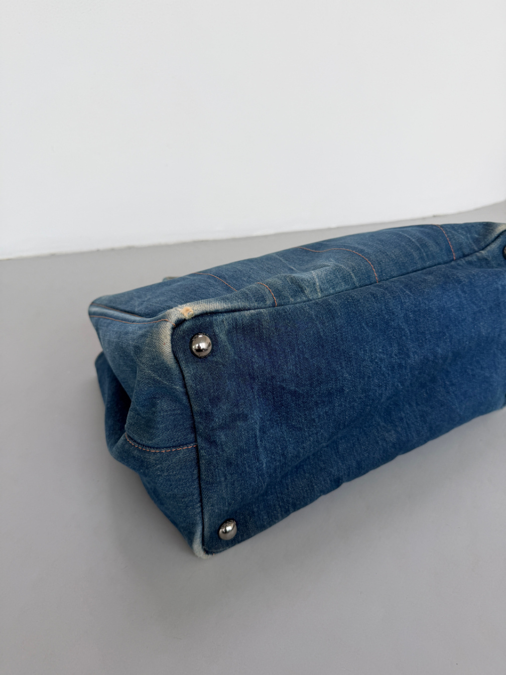 RR ARCHIVE Prada Canape Jeans Tote Bag