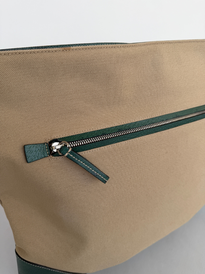 RR ARCHIVE Prada Canvas Hobo Bag