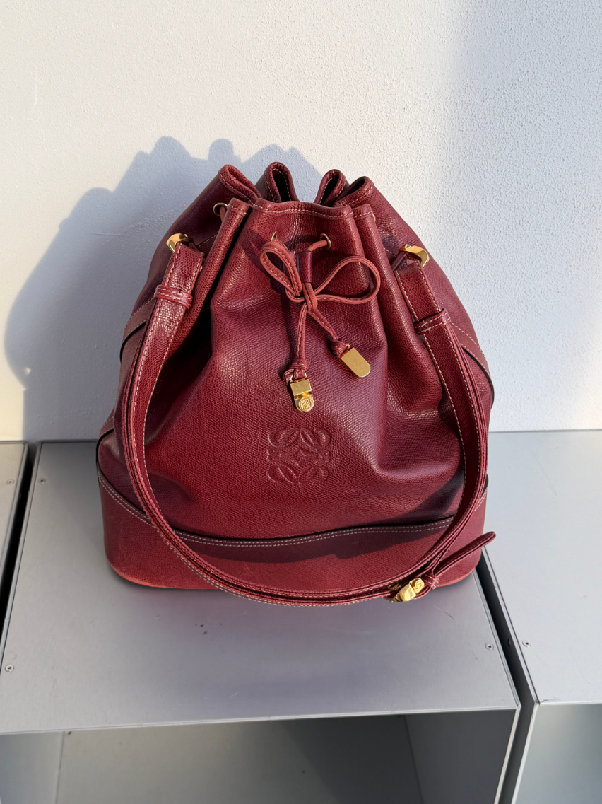 RR ARCHIVE Loewe Anagram Bucket Bag