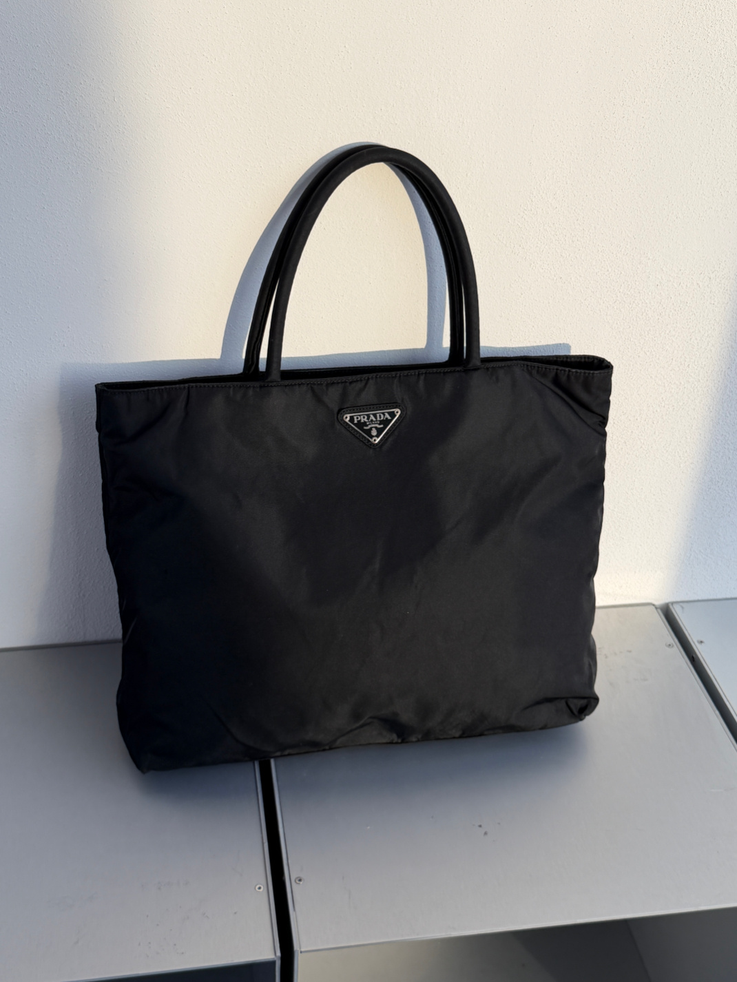 RR ARCHIVE Prada Nylon Tote Bag