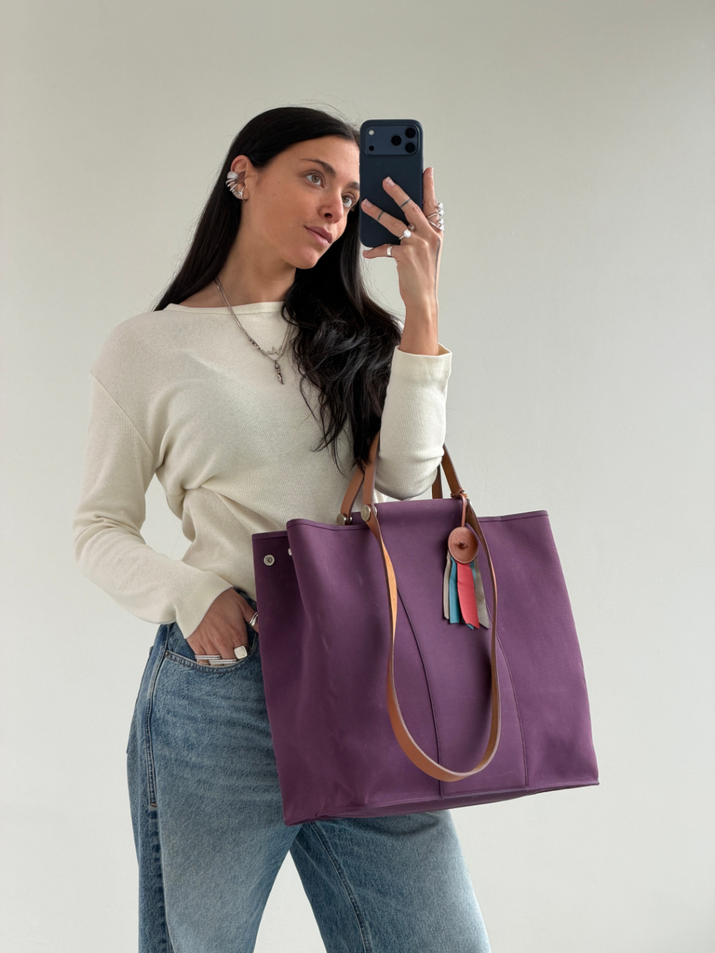 RR ARCHIVE Hermes Cabag GM Tote Bag