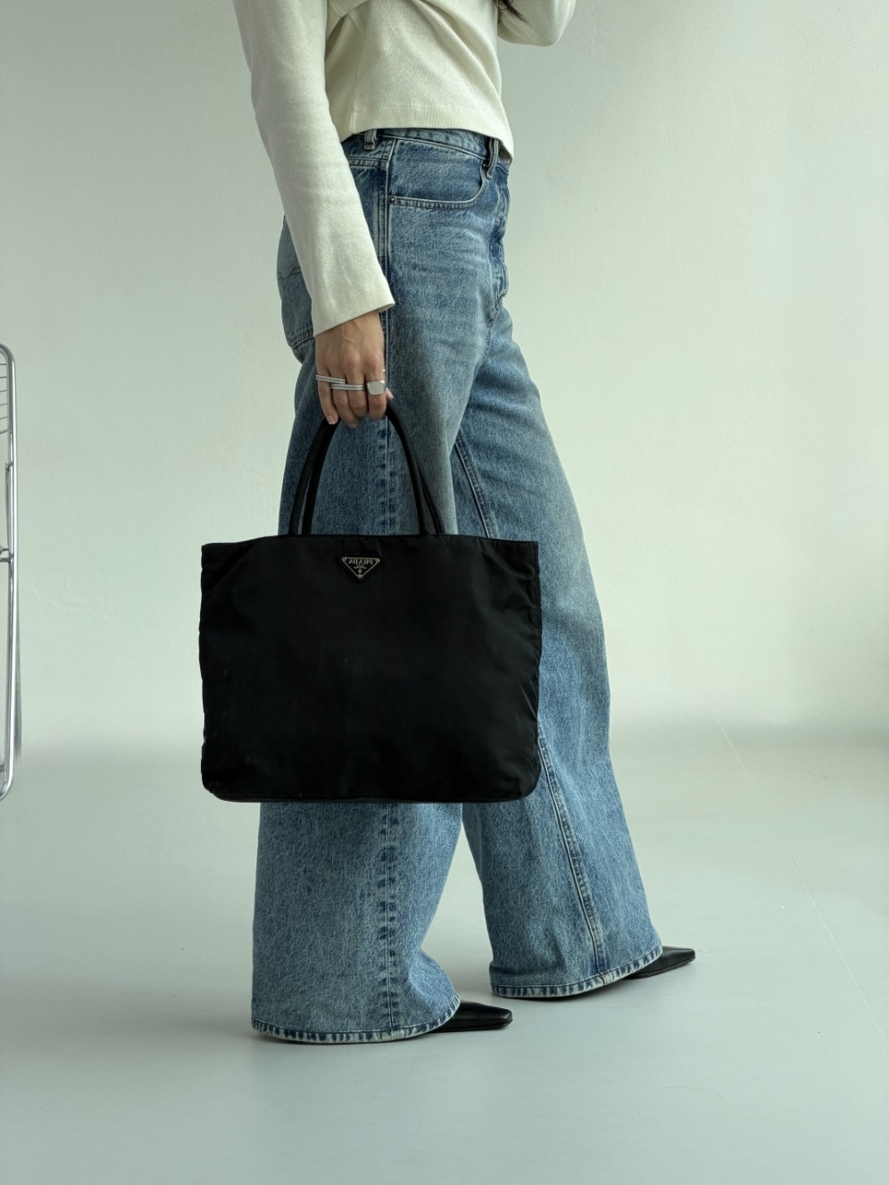 RR ARCHIVE Prada Nylon Tote Bag