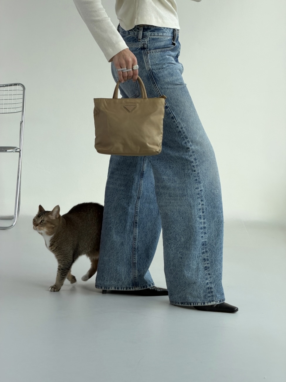 RR ARCHIVE Prada Tessuto Mini Handbag