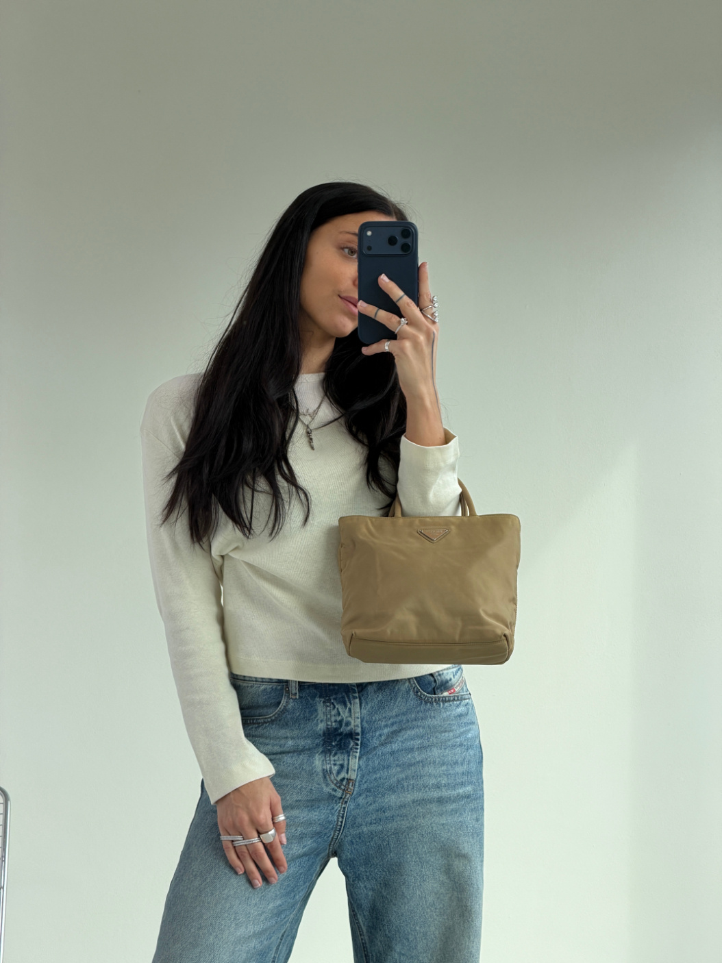 RR ARCHIVE Prada Tessuto Mini Handbag