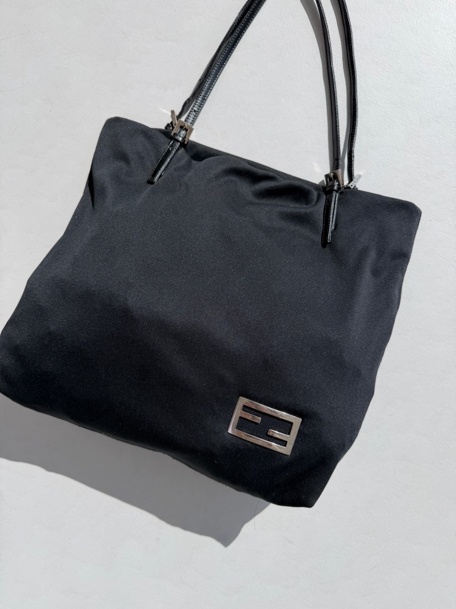 RR ARCHIVE Fendi Coated Cotton Tote Bag
