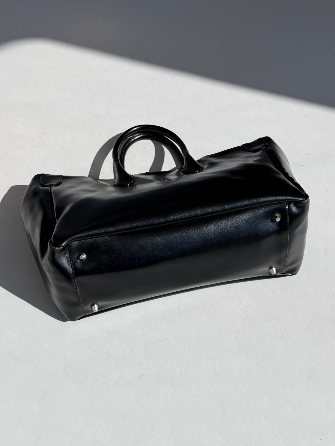 RR ARCHIVE Yves Saint Laurent Patent Leather Tote