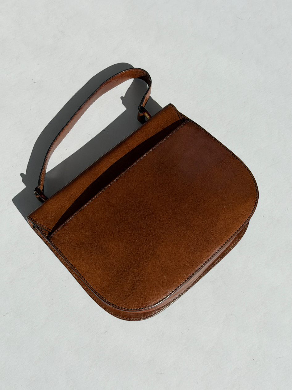 RR ARCHIVE Prada Leather Clip Handbag