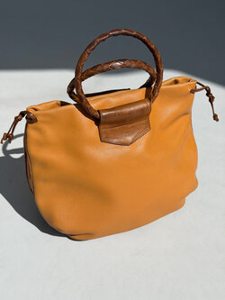 RR ARCHIVE Bottega Veneta Leather Braided Handle Bag