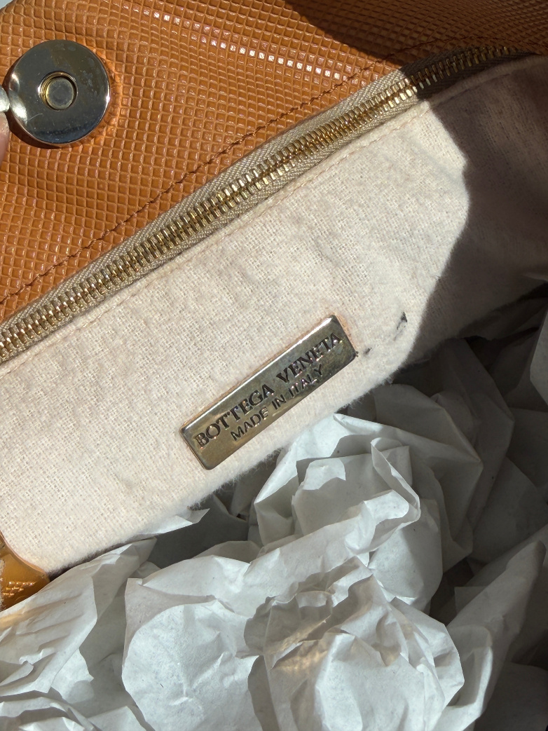 RR ARCHIVE Bottega Veneta Leather Braided Handle Bag