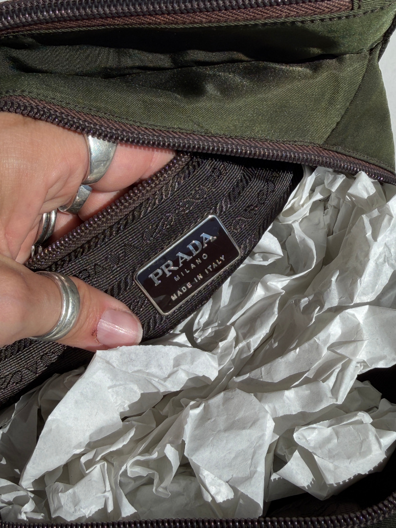 RR ARCHIVE Prada Nylon Mini Shoulder Bag