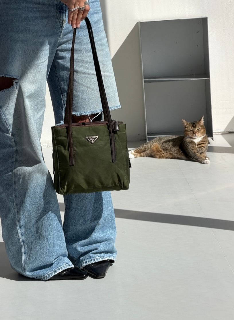 RR ARCHIVE Prada Nylon Mini Shoulder Bag