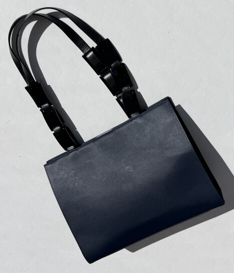 Yves Saint Laurent Satin Logo Shoulder Bag - Rough Riders