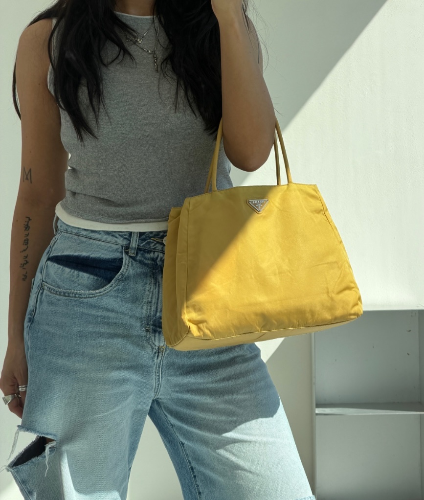 RR ARCHIVE Prada Nylon Tote Bag