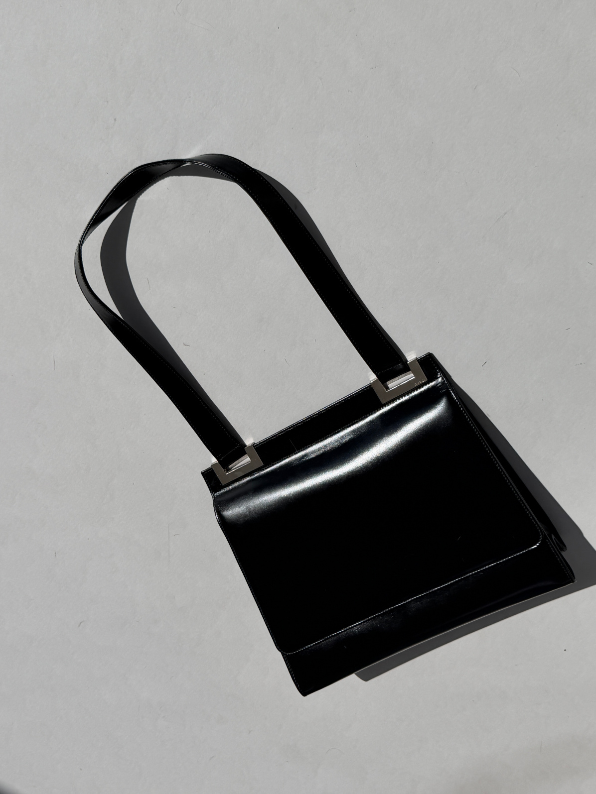 RR ARCHIVE Gucci Leather Flap Shoulder Bag