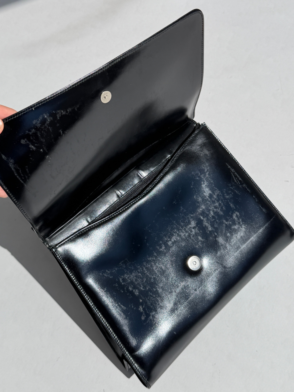 RR ARCHIVE Gucci Leather Flap Shoulder Bag