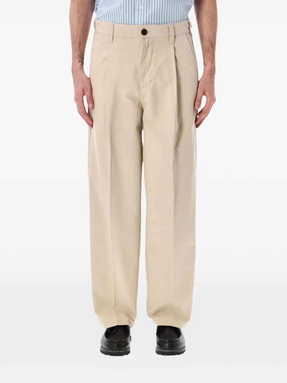 Obey Men Dean Pleated Trousers