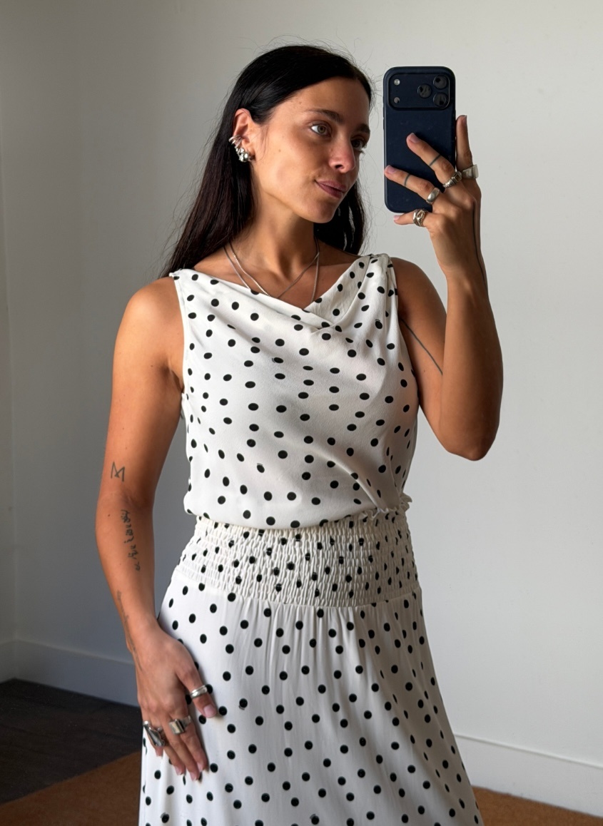 Samsoe Samsoe Women Sapoppy Polka Dots Top