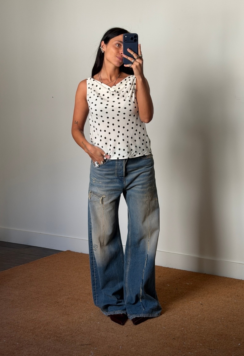 Samsoe Samsoe Women Sapoppy Polka Dots Top