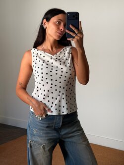 Samsoe Samsoe Women Sapoppy Polka Dots Top