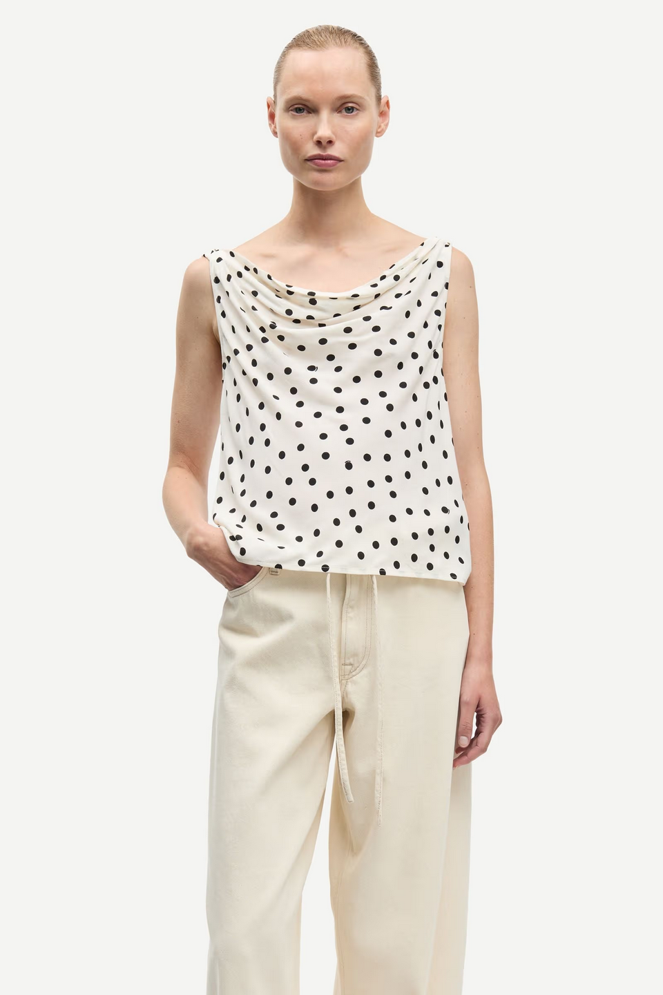 Samsoe Samsoe Women Sapoppy Polka Dots Top