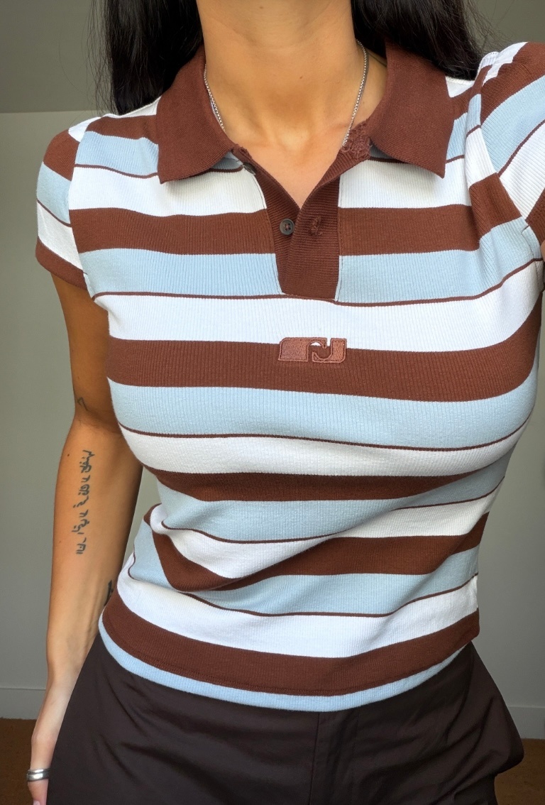 Laagam Erya Striped Polo