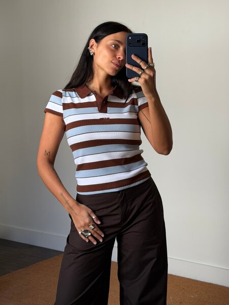 Laagam Erya Striped Polo