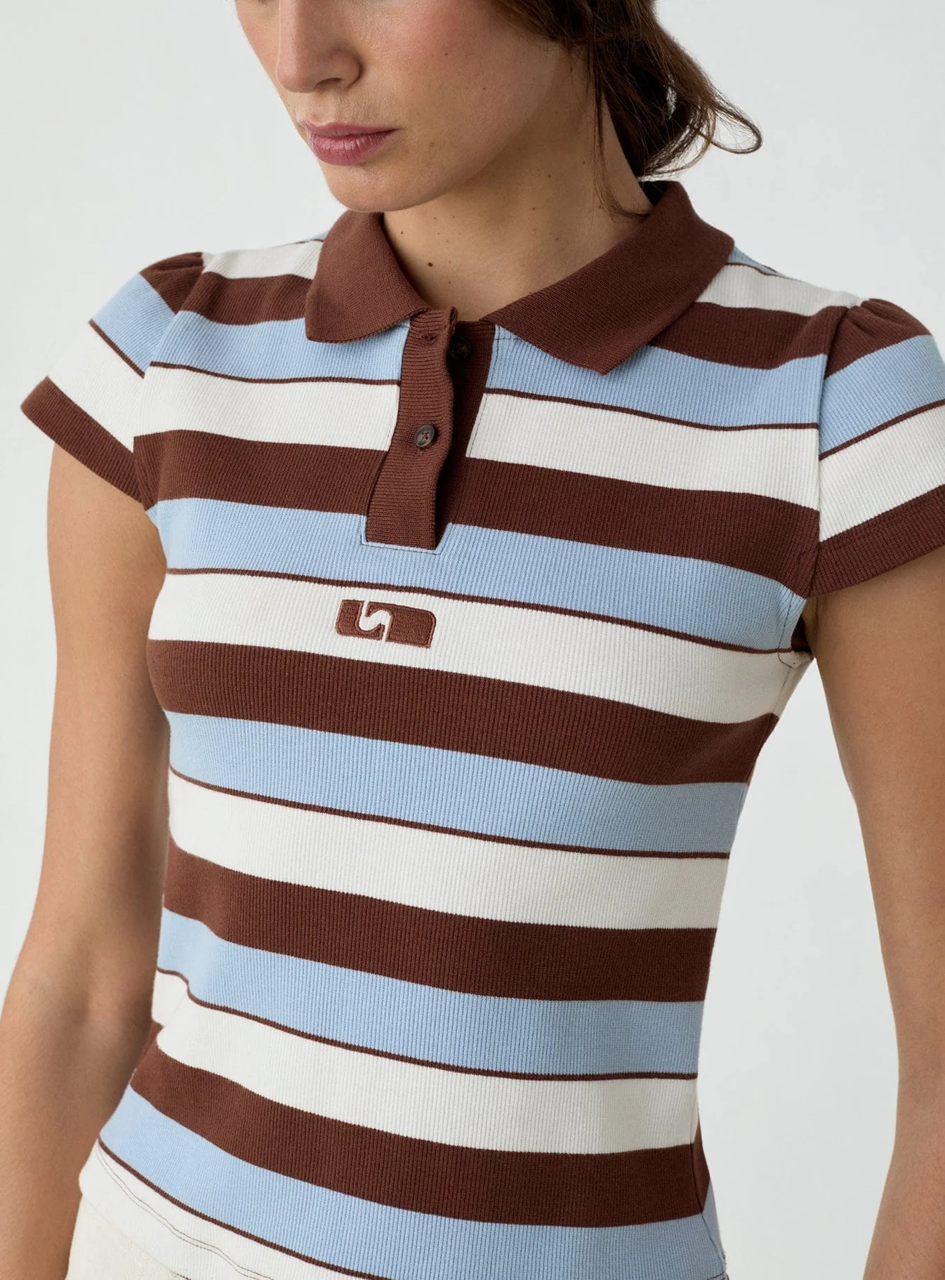 Laagam Erya Striped Polo