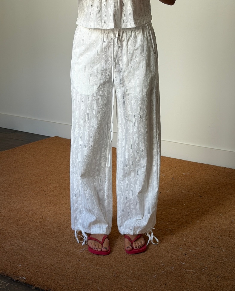 House of Sunny Sardine Broderie Trousers