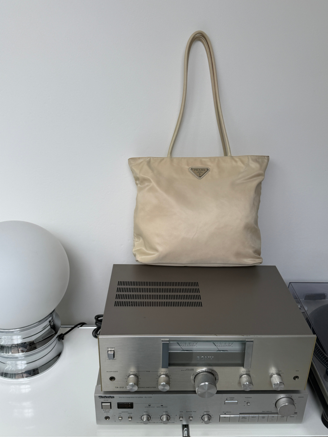 RR ARCHIVE Prada Nylon Midi Shoulder Bag